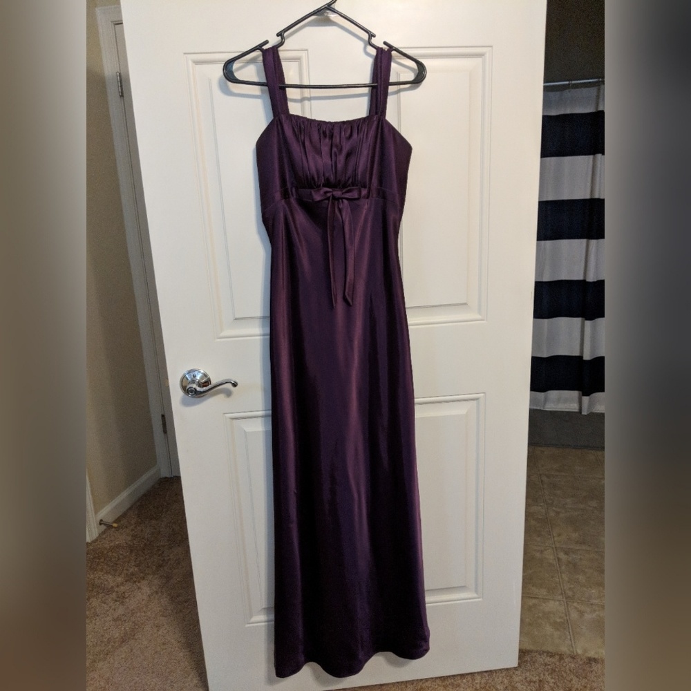 Jessica McClintock prom dress, plum/purple